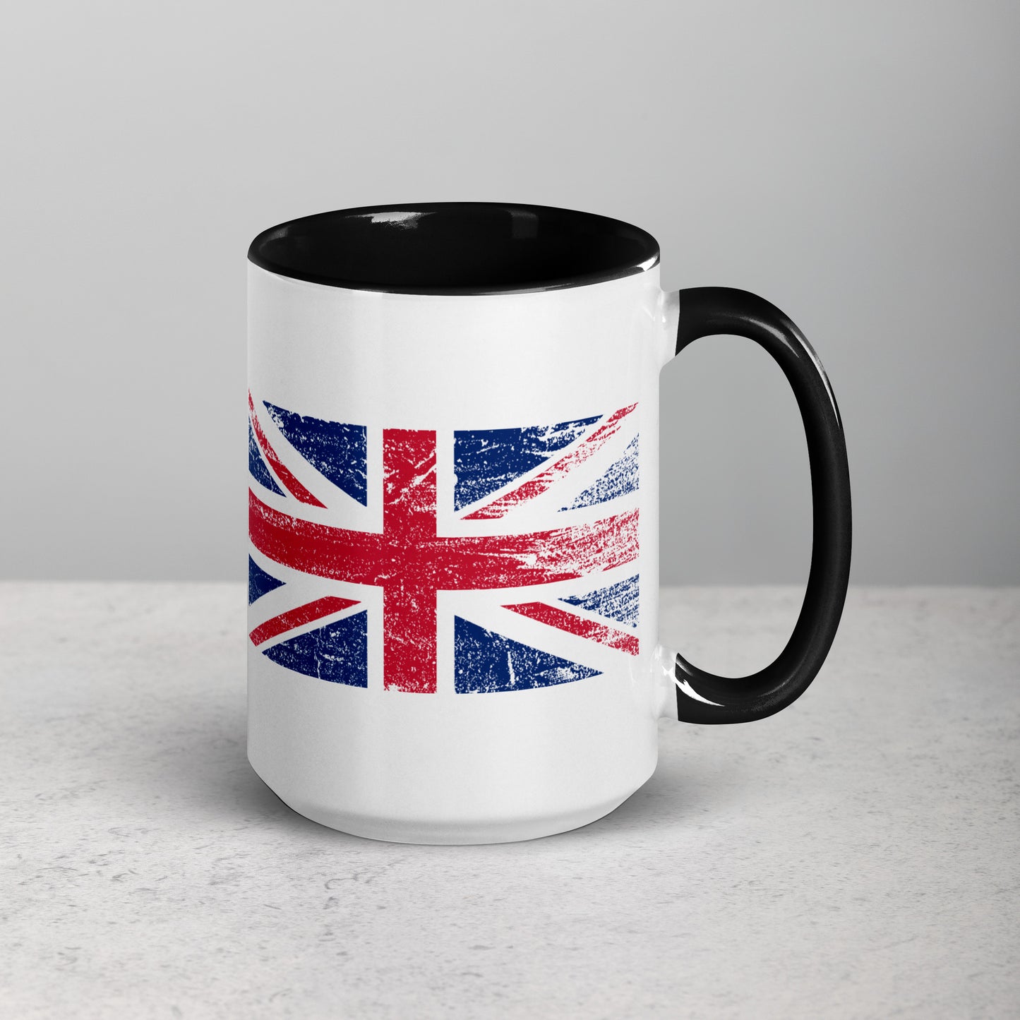 Vintage Union Jack Mug: Old World Charm