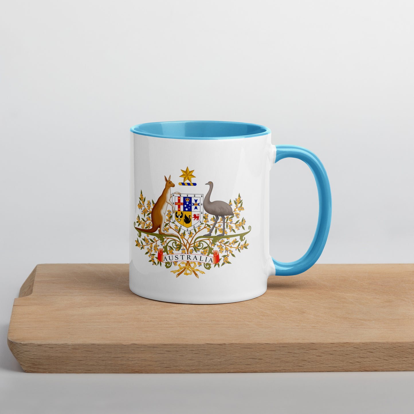 Aussie Crest Pride Mug: Start Your Day Right