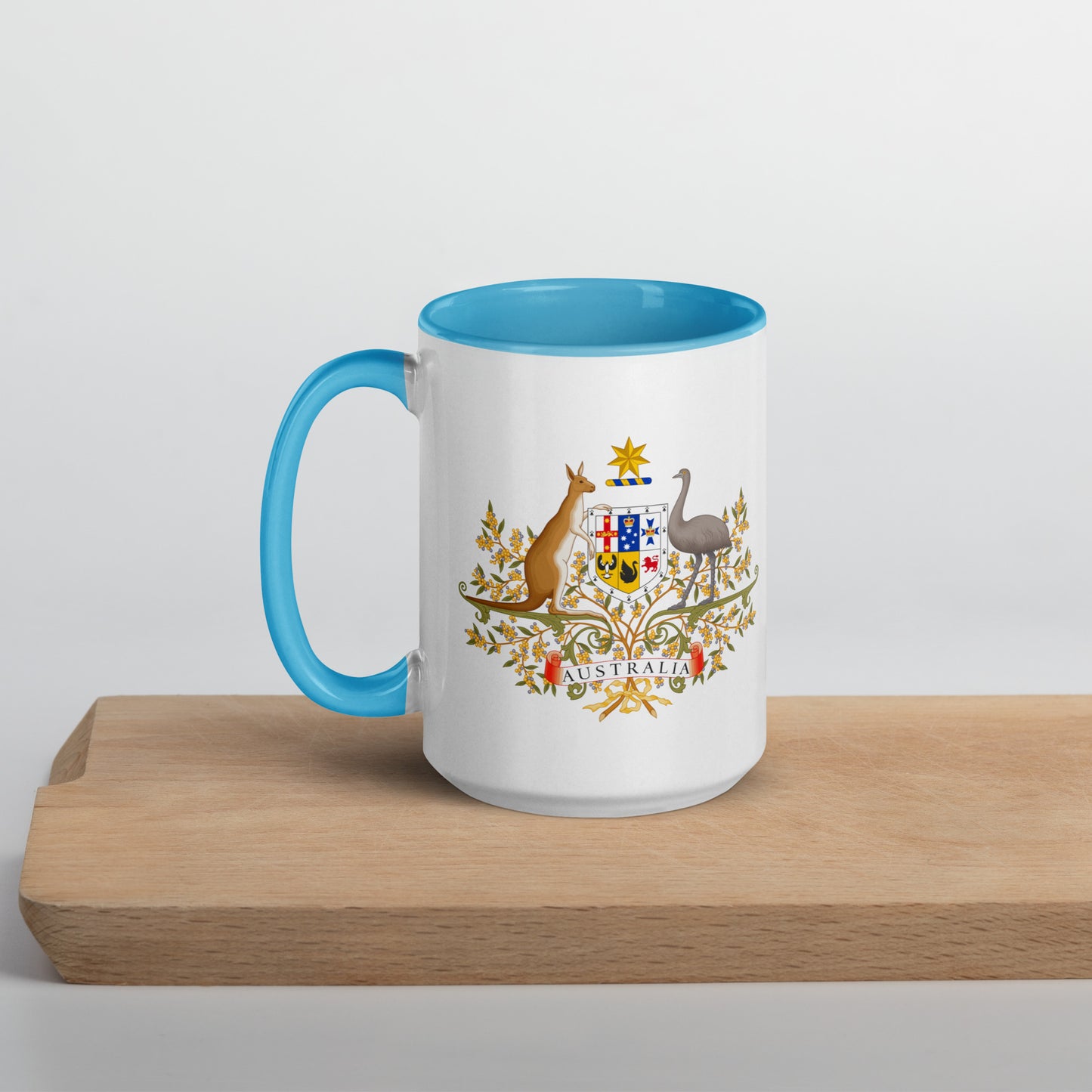 Aussie Crest Pride Mug: Start Your Day Right