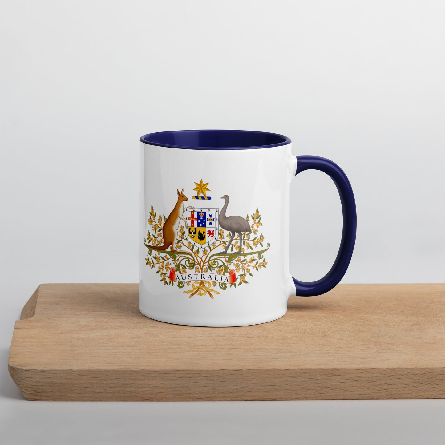 Aussie Crest Pride Mug: Start Your Day Right