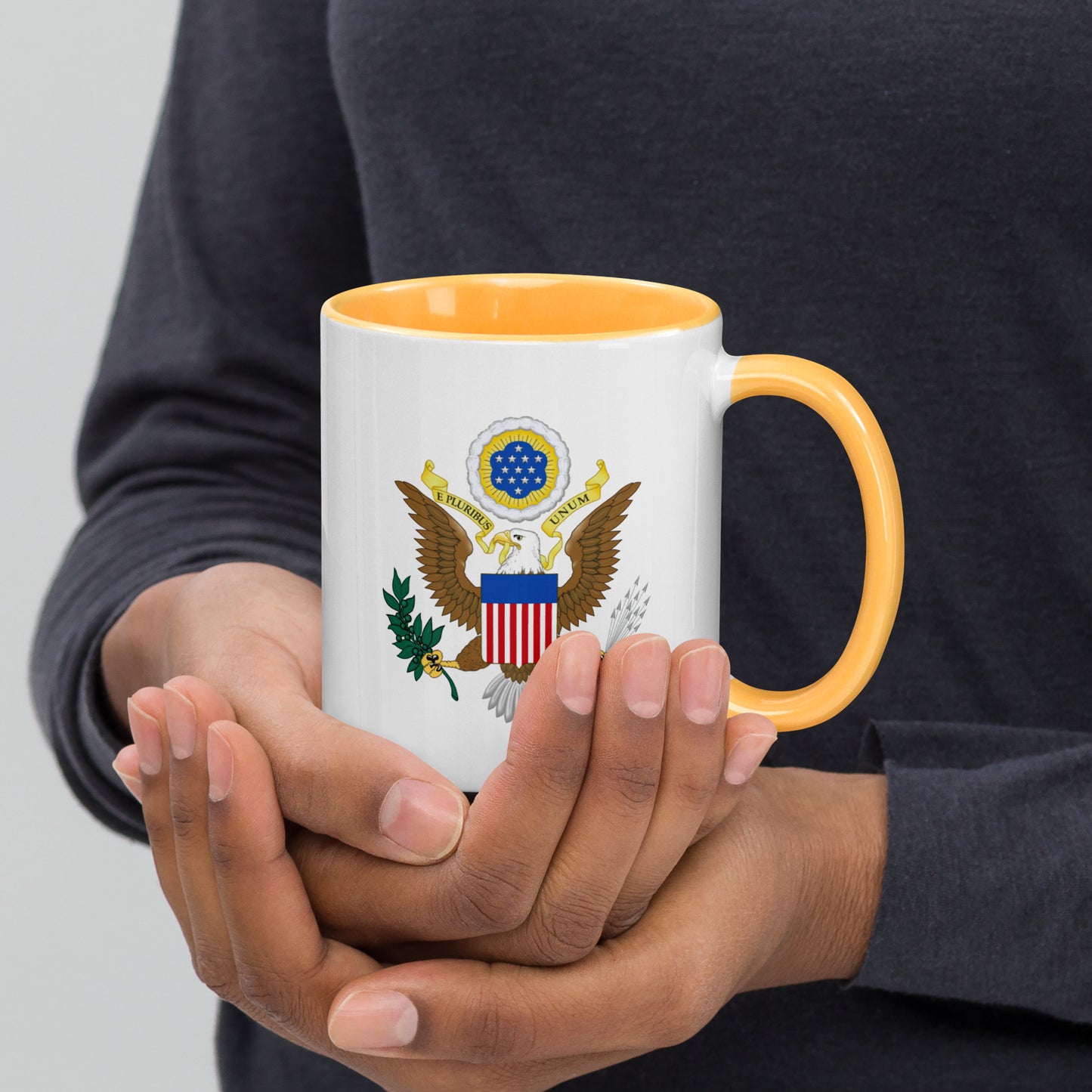 Stars and Stripes Crest Mug: Toast to Freedom