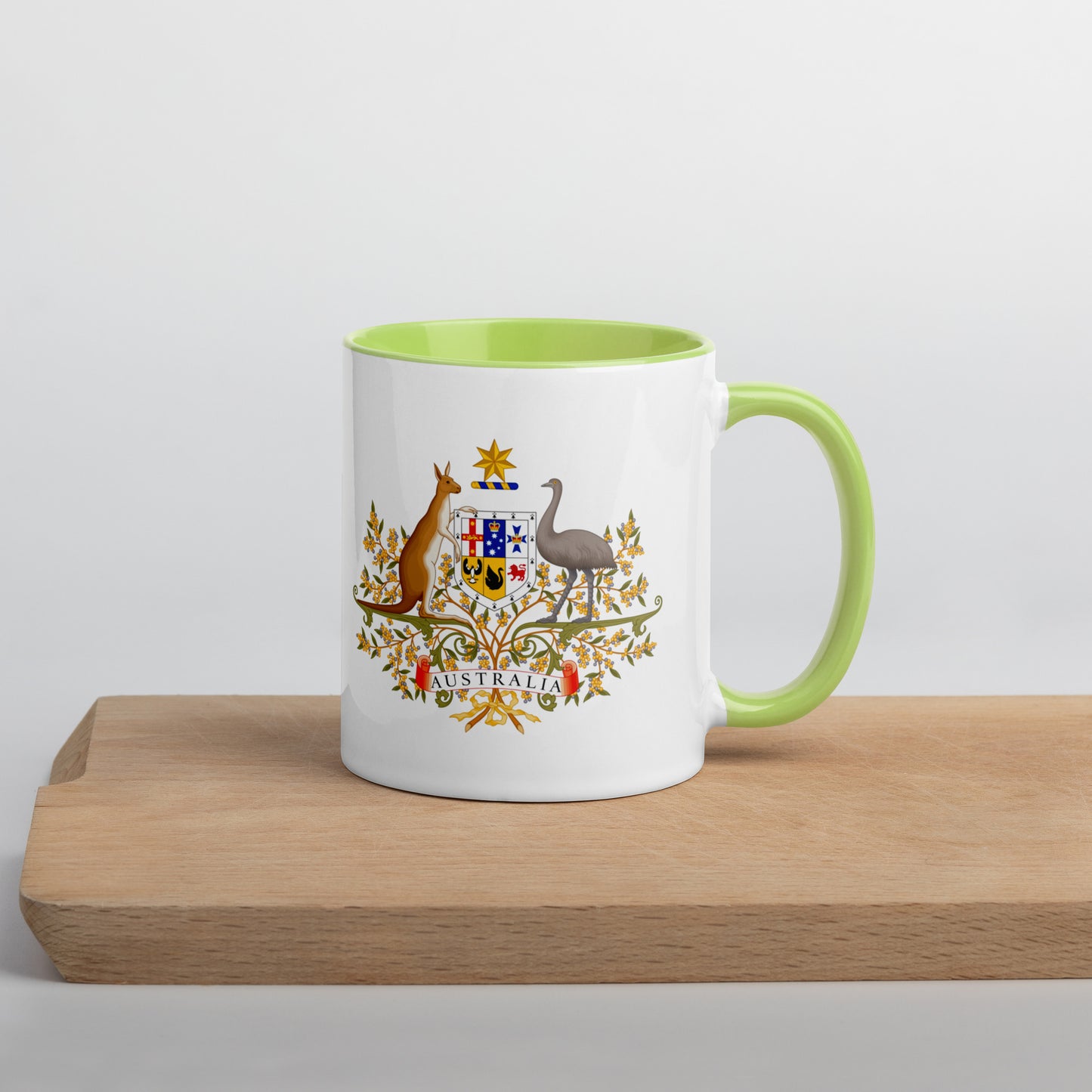 Aussie Crest Pride Mug: Start Your Day Right