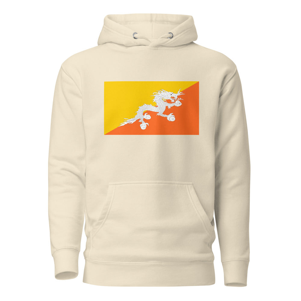 National Flag Hoodies - Collection 3 Bhutan whoodie-l
