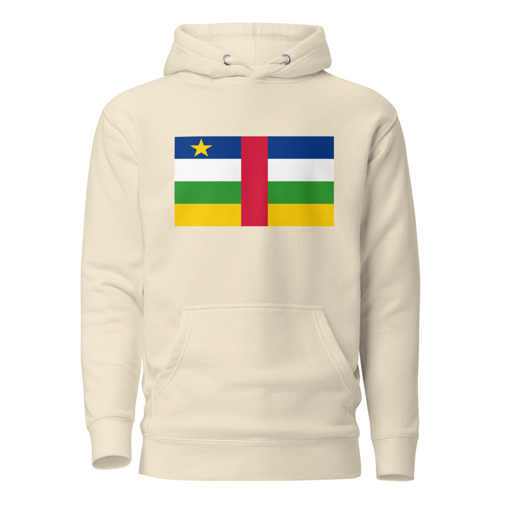 National Flag Hoodies - Collection 3 Central African Republic whoodie-l