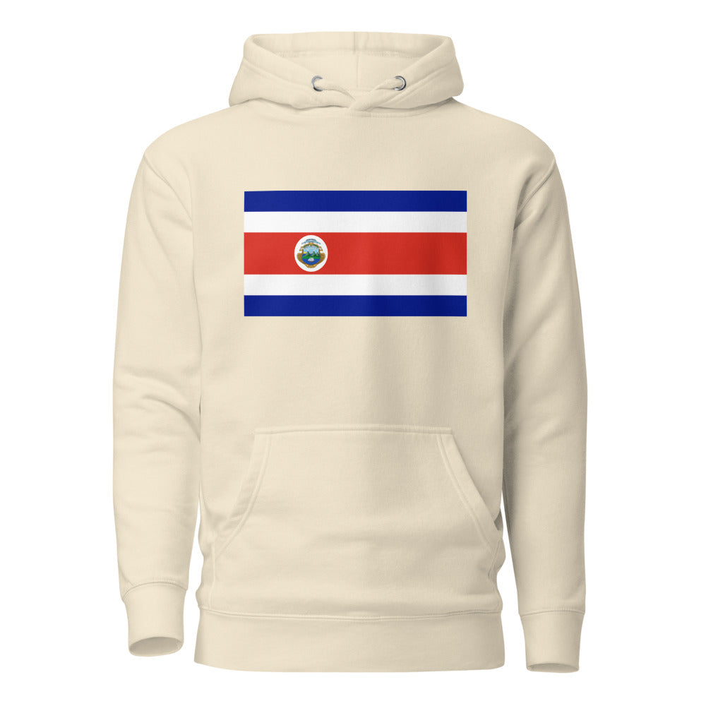 National Flag Hoodies - Collection 4 Costa Rica whoodie-l