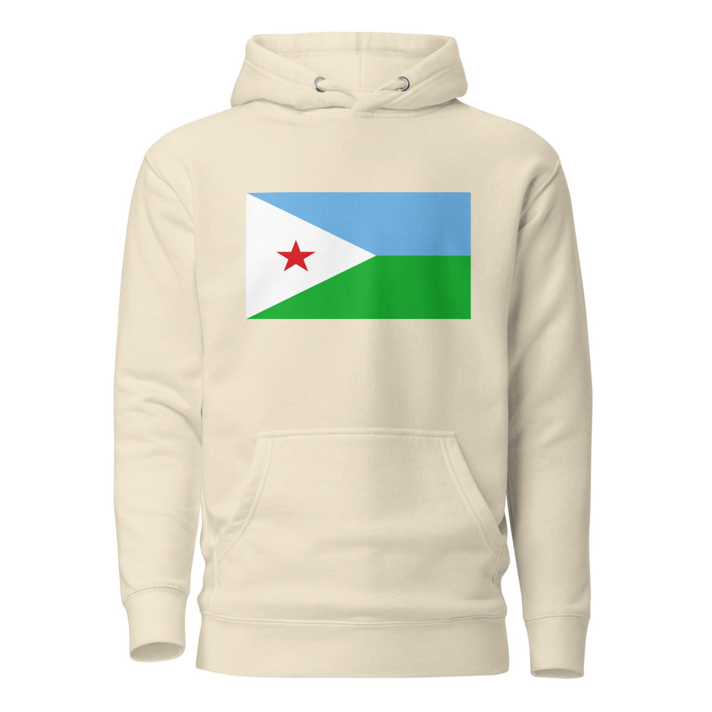 National Flag Hoodies - Collection 4 Djibouti whoodie-l