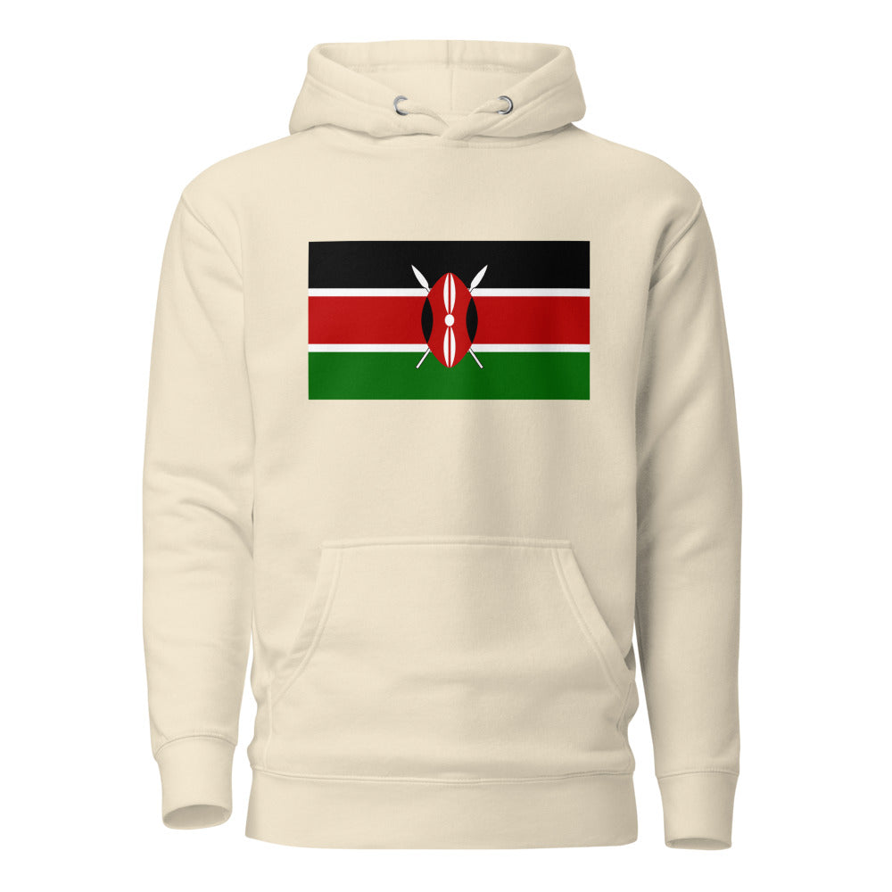 National Flag Hoodies - Collection 8 Kenya whoodie-l