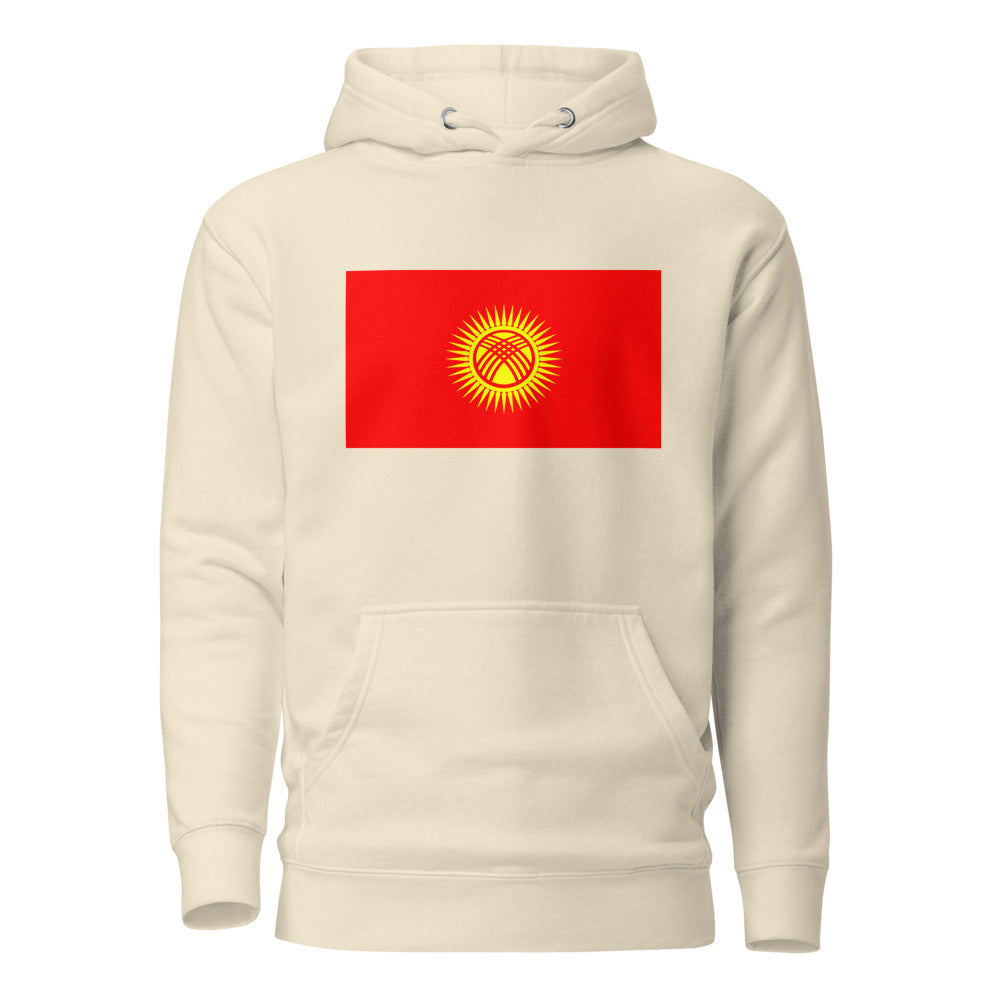 National Flag Hoodies - Collection 8 Kyrgyzstan whoodie-l