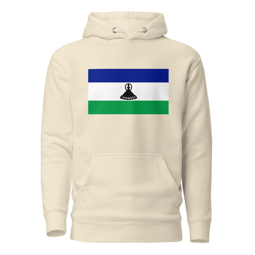 National Flag Hoodies - Collection 9 Lesotho whoodie-l
