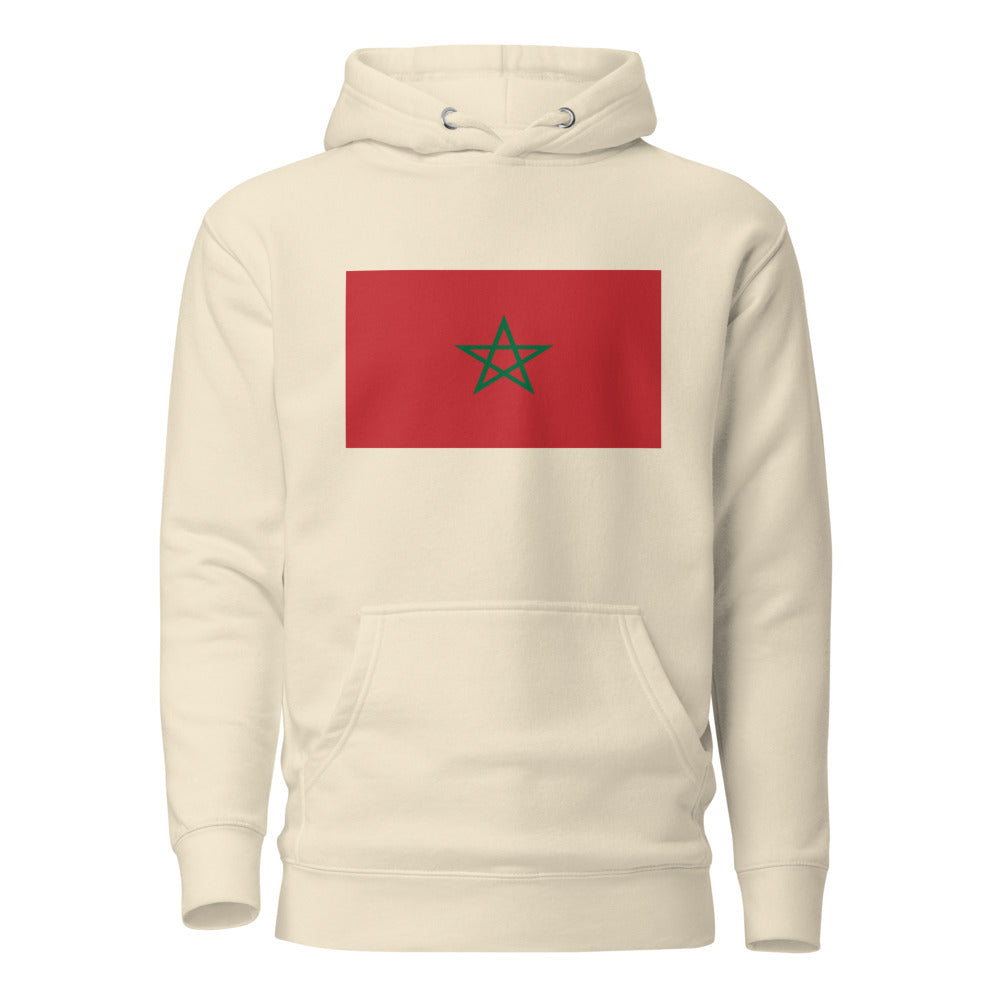 National Flag Hoodies - Collection 9 Morocco whoodie-l