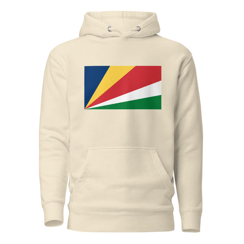 National Flag Hoodies - Collection 13 Seychelles / L / Bone