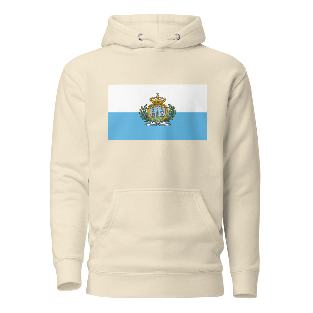 National Flag Hoodies - Collection 14 San Marino whoodie-l