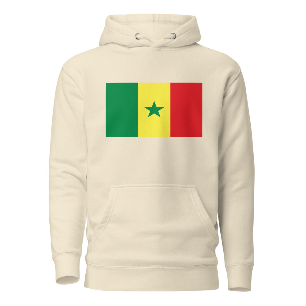 National Flag Hoodies - Collection 14 Senegal whoodie-l