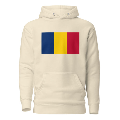 National Flag Hoodies - Collection 14 Chad / L / Bone