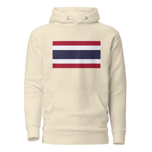 National Flag Hoodies - Collection 14 Thailand / L / Bone