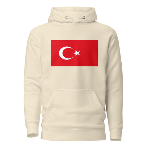 National Flag Hoodies - Collection 15 Turkey / L / Bone