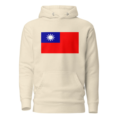 National Flag Hoodies - Collection 15 Taiwan / L / Bone