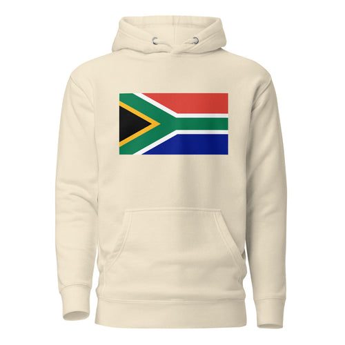 National Flag Hoodies - Collection 16 South Africa / L / Bone