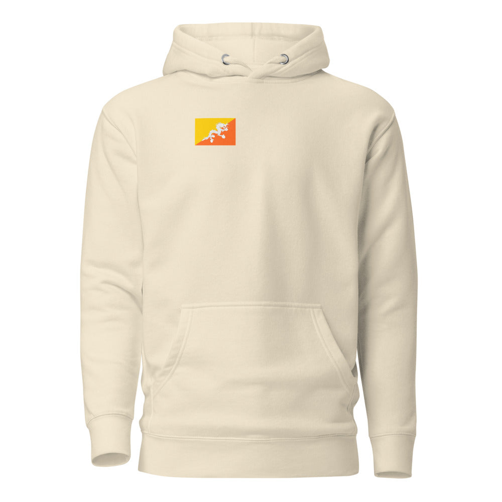National Flag Hoodies - Collection 3 Bhutan whoodie-m