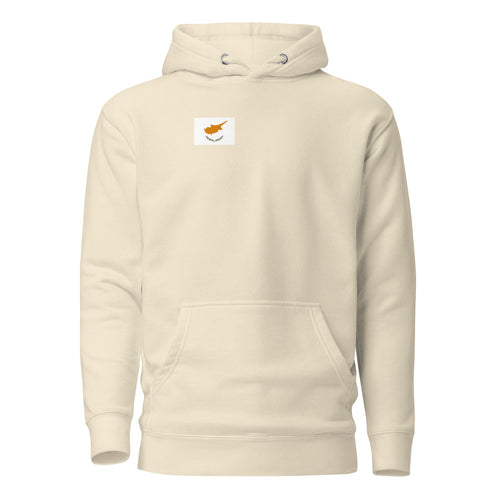 National Flag Hoodies - Collection 4 Cyprus / M / Bone