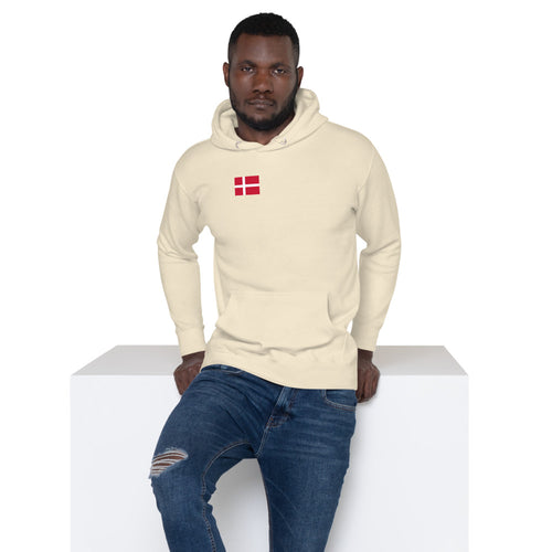 National Flag Hoodies - Collection 4 Denmark / M / Bone