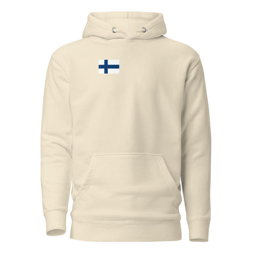 National Flag Hoodies - Collection 5 Finland / M / Bone