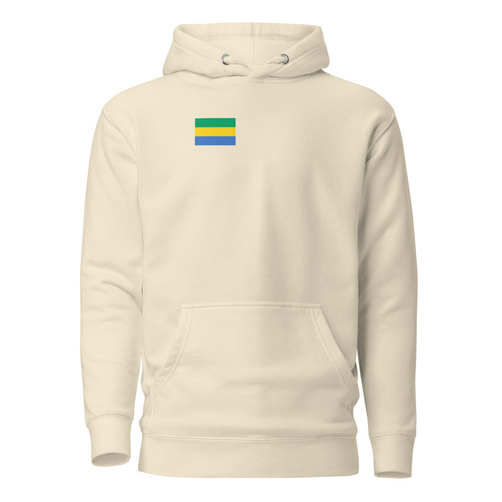 National Flag Hoodies - Collection 5 Gabon whoodie-m