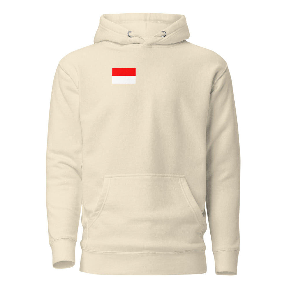 National Flag Hoodies - Collection 7 Indonesia whoodie-m