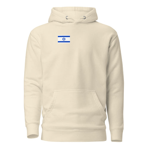 National Flag Hoodies - Collection 7 Israel / M / Bone