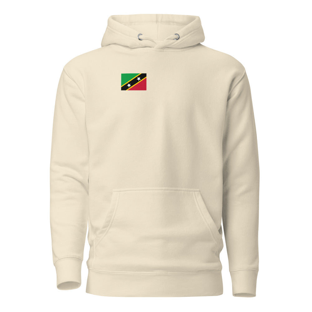 National Flag Hoodies - Collection 8 Saint Kitts and Nevis whoodie-m