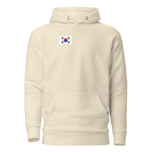 National Flag Hoodies - Collection 8 South Korea / M / Bone