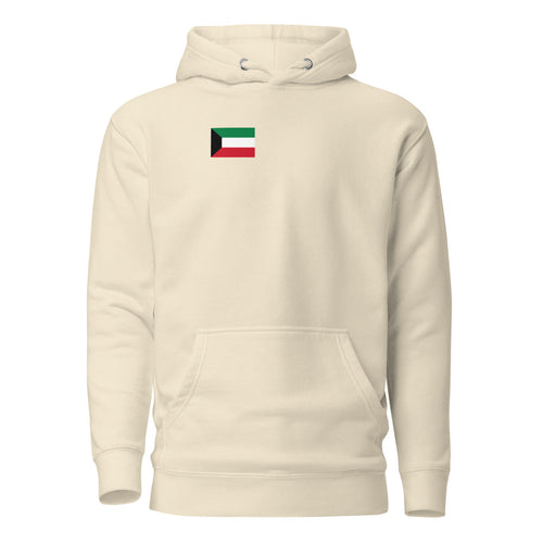 National Flag Hoodies - Collection 8 Kuwait / M / Bone