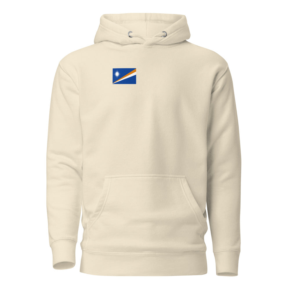 National Flag Hoodies - Collection 10 Marshall Islands whoodie-m