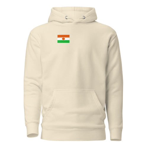 National Flag Hoodies - Collection 11 Niger / M / Bone