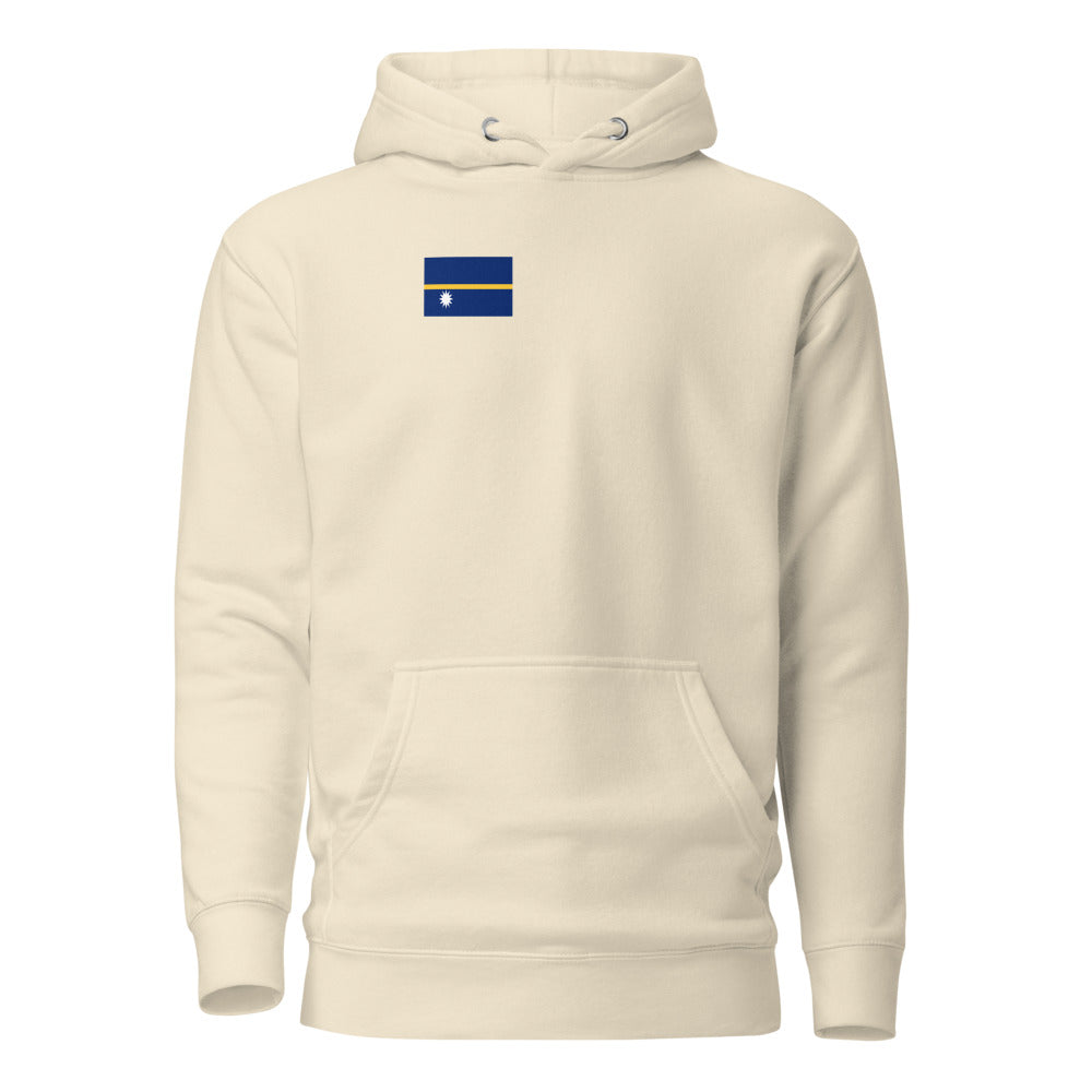 National Flag Hoodies - Collection 11 Nauru whoodie-m