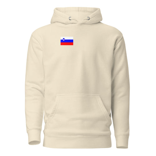 National Flag Hoodies - Collection 13 Slovenia / M / Bone