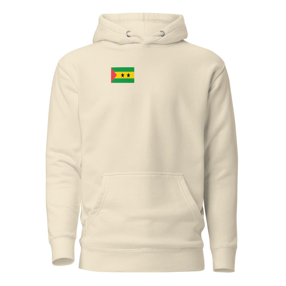 National Flag Hoodies - Collection 14 Sao Tome and Principe whoodie-m