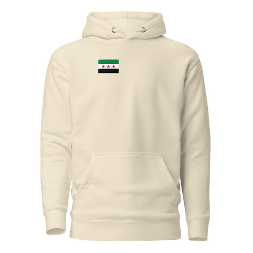 National Flag Hoodies - Collection 14 Syria / M / Bone