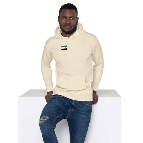 National Flag Hoodies - Collection 14 Syria / M / Bone