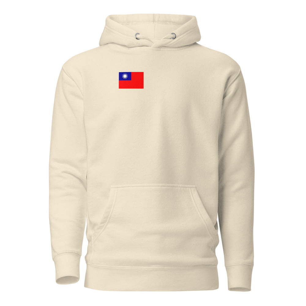 National Flag Hoodies - Collection 15 Taiwan whoodie-m