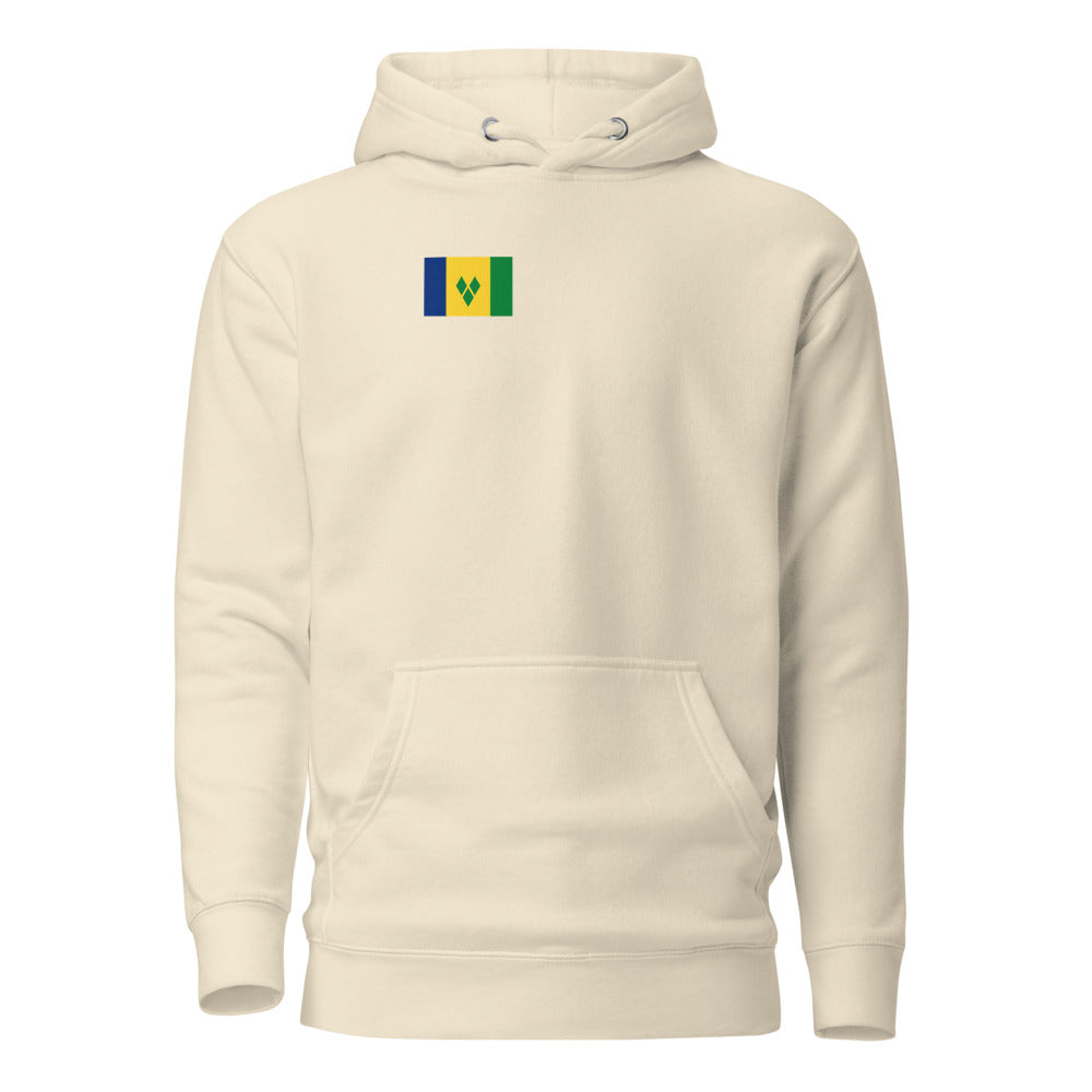 National Flag Hoodies - Collection 16 Saint Vincent and the Grenadines whoodie-m