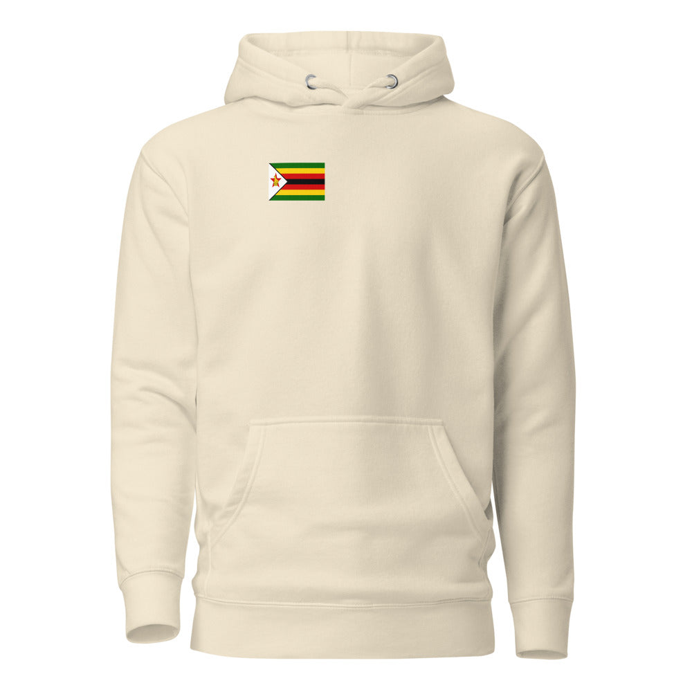 National Flag Hoodies - Collection 17 Zimbabwe whoodie-m