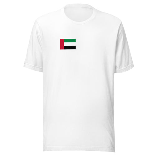 National Flag Shirts - Collection 1 United Arab Emirates / S / White