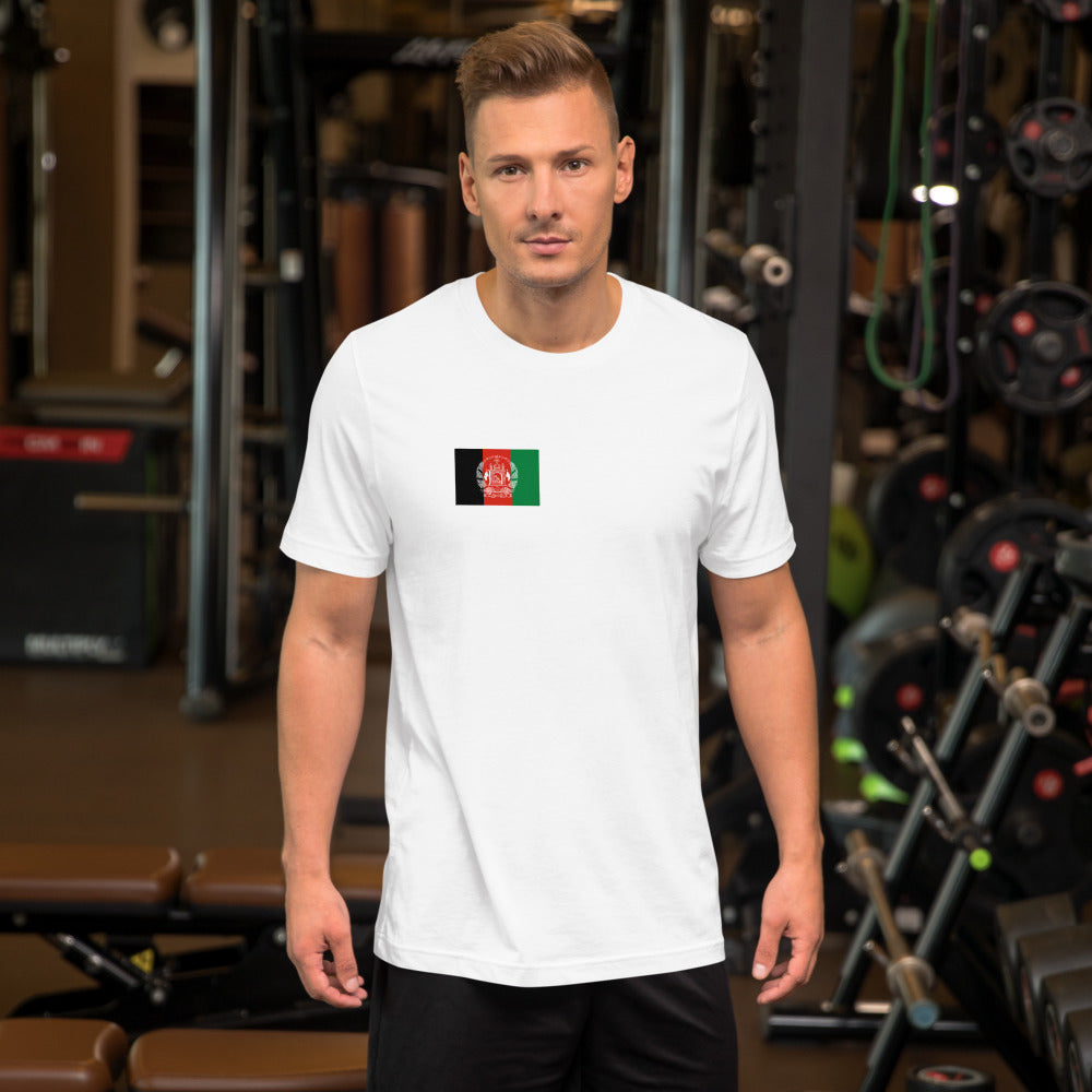 National Flag Shirts - Collection 1 Afghanistan wshirt-m