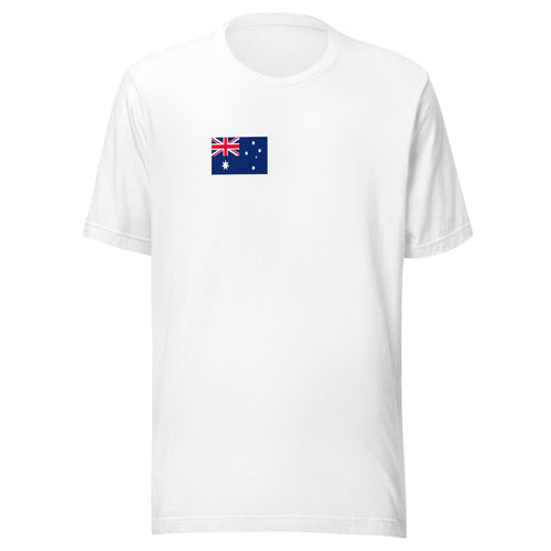 National Flag Shirts - Collection 2 Australia / S / White