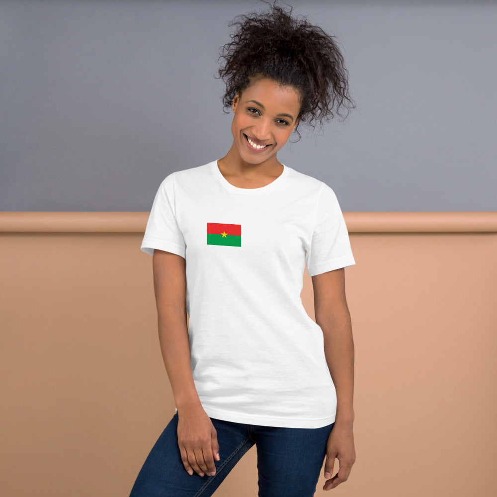 National Flag Shirts - Collection 4 Burkina Faso wshirt-m
