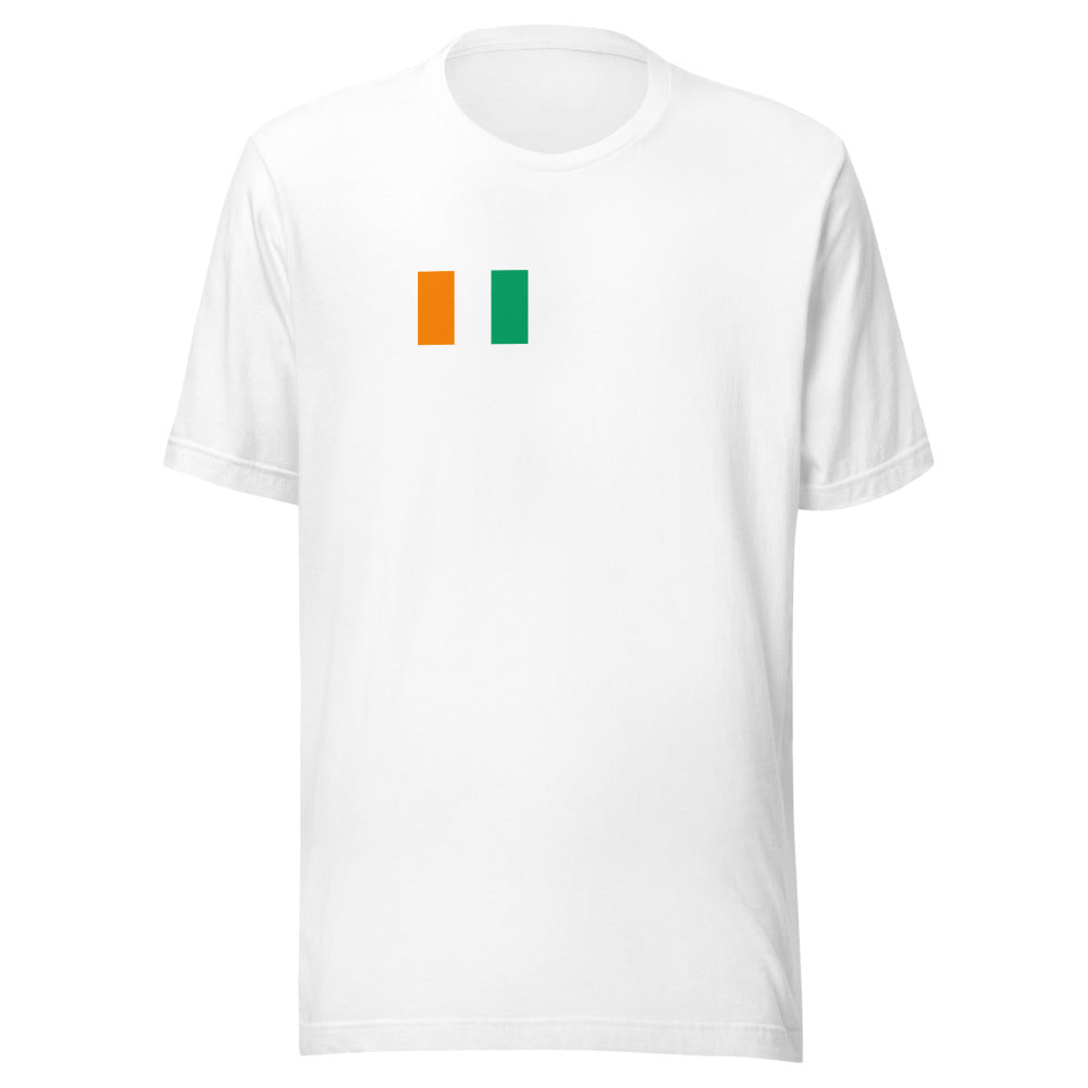 National Flag Shirts - Collection 39 Côte d'Ivoire wshirt-m