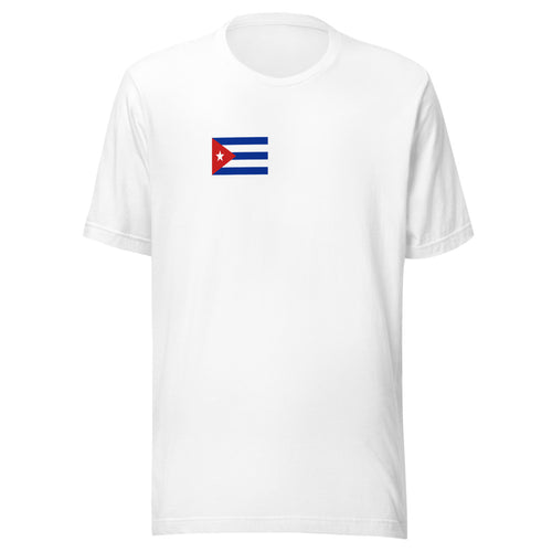National Flag Shirts - Collection 8 Cuba / S / White