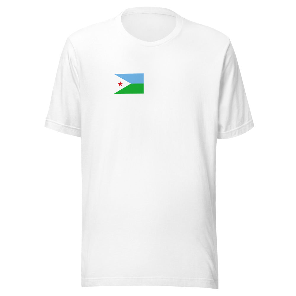 National Flag Shirts - Collection 9 Djibouti wshirt-s