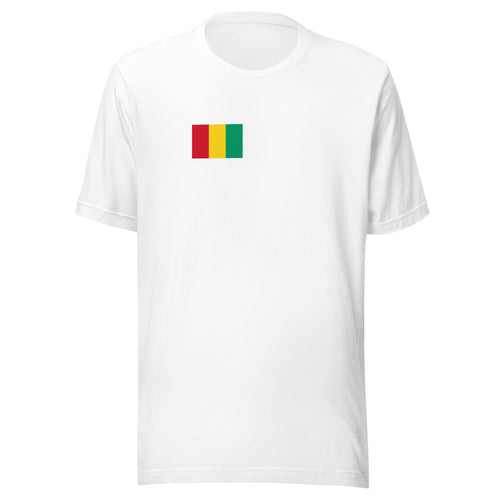 National Flag Shirts - Collection 13 Guinea / S / White